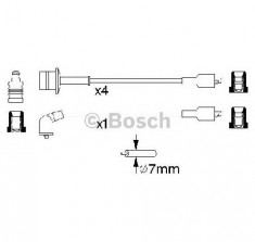 Set cablaj aprinder TOYOTA COROLLA hatchback E7 PRODUCATOR BOSCH 0 986 356 944 foto