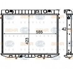 Radiator, racire motor OPEL FRONTERA A 5 MWL4 PRODUCATOR HELLA 8MK 376 705-621 foto