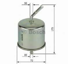 filtru combustibil MAZDA 626 Mk III GD PRODUCATOR BOSCH 0 986 450 102 foto