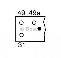 Modul semnalizare MERCEDES-BENZ S CLASS W116 PRODUCATOR BOSCH 0 335 200 007 foto