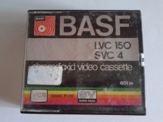 vand caseta video BASF,LVC 150 , SVC 4, VCR ,vintage ,pt colectie foto