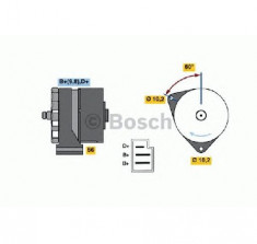 Generator / Alternator MERCEDES-BENZ limuzina W123 PRODUCATOR BOSCH 0 120 489 917 foto