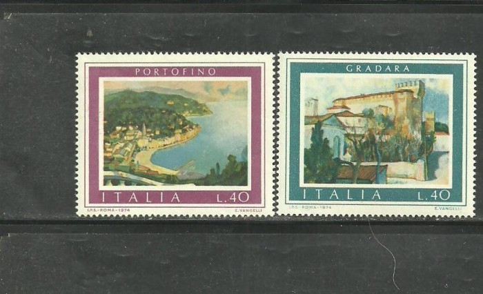 Italia 1974 - PICTURA PEISAJE DE VANGELLI, serie nestampilata, AC2