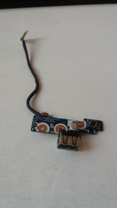 Modul USB Cu Buton Pornire Power Button Samsung Q320 foto