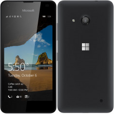 Microsoft Telefon Microsoft Lumia 550 LTE 4G Black Negru Windows Phone foto