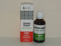 Indulcitor lichid Green Sugar cu extract de Stevia rebaudian in flacon 50 ml foto