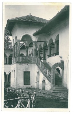 2655 - Valcea, HOREZU Monastery - old postcard, real PHOTO - unused - 1938 foto