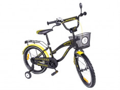 Bicicleta Copii Mykids Toma Exclusive 1805 Yellow foto