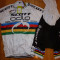 echipament ciclism complet Scott Odlo Nino Schurter World set pantaloni tricou