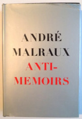 ANTI-MEMOIRS de ANDRE MALRAUX, 1967 foto