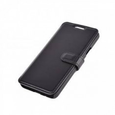 Book Case Tellur pentru Samsung S4 Mini, Leather, Black foto