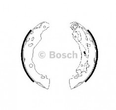 Set saboti frana LANCIA YPSILON 843 PRODUCATOR BOSCH 0 986 487 690 foto