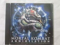 Various ?? Mortal Kombat Annihilation:soundtrack _ cd,compilatie,UK anii&amp;#039;90 foto