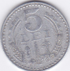 Moneda Romania ( R.S.R. ) 5 Lei 1978 - KM#97 VF foto