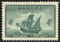 Canada 1949 - CORABIE, timbru nestampilat, AC6 foto