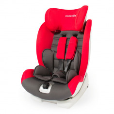 scaun auto cu Isofix 9-36kg Coccolle Vela Fix rosu foto