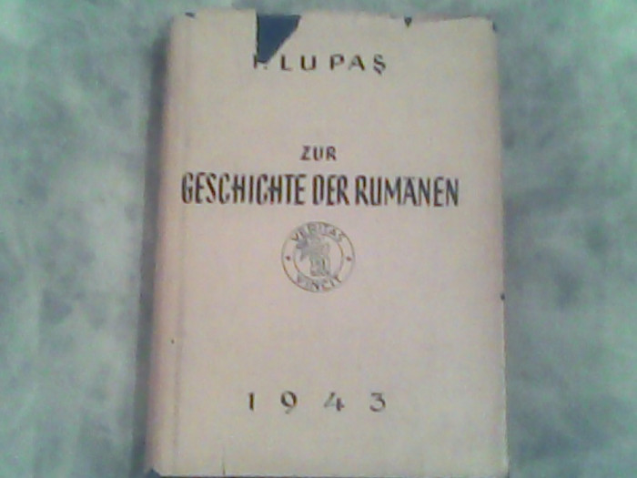 Zur geschichte der rumanien-Prof.I.Lupas