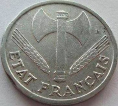 Moneda 1 Franc - FRANTA, anul 1943 *cod 3148 Allu foto