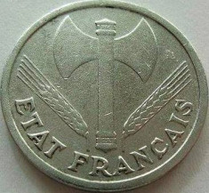 Moneda 1 Franc - FRANTA, anul 1942 *cod 3145 Allu foto