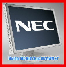 Monitor LCD 24&amp;quot; Wide NEC Categoria A+ EA241WM Full HD 1920 x 1200 foto