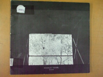 Bandalac Olimpiu desen catalog expozitie 1982 Caminul artei Bucuresti foto