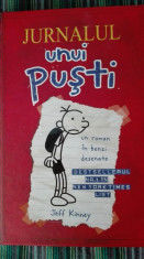 Jurnalul unui pusti 1: Jurnalul lui Greg Heffley de Jeff Kinney benzi desenate foto