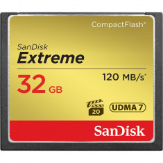 Card memorie CF Sandisk Extreme 32gb 800x 120mb/s, sigilat foto