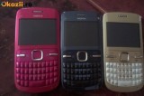 TELEFON NOKIA C3, Neblocat, Negru, Smartphone