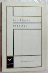 ION HOREA - POEZII (EPL, 1967) [dedicatie / autograf pt. N. V. CAPSALI] foto