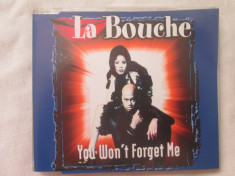 La Bouche ?? You Won&amp;#039;t Forget Me _ maxi single cd,Germania foto