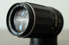 Obiectiv foto 135mm/3.5 Pentax Takumar m42 pt DSLR Canon Nikon Sony NEX Olympus foto