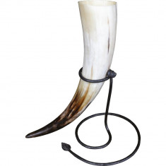 Vikingi Drinking Horn - Suport pentru Drinking Horn de 0,3-0,5L foto