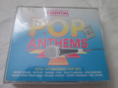 various - Essential Pop Anthems _ 3cd box,compilatie,EU foto