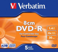 MINI DVD-R VERBATIM 4X 1.4GB JC foto