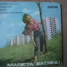 MARIETA BATRINU batranu disc single vinyl muzica pop usoara slagare edc 740