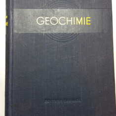 GEOCHIMIE - A.A.SAUKOV - EDITURA TEHNICA 1954 - DISTINSA CU PREMIUL STALIN 1951