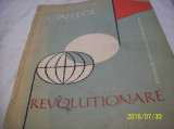 Cintece revolutionare- carp gheorghe- 1957