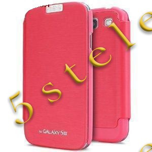 Husa Mercury Techno Flip Samsung Galaxy S3 I9300 Pink Blister foto