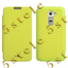 Husa Mercury Techno Flip LG G2 F320 Lime Blister