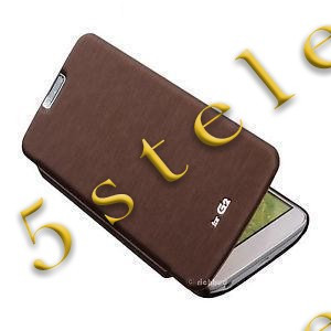 Husa Mercury Techno Flip LG G2 F320 Brown Blister foto