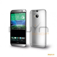 HTC Telefon Mobil HTC One M8, Procesor Quad Core Qualcomm Snapdragon 801, Ecran 5&amp;#039; Silver foto