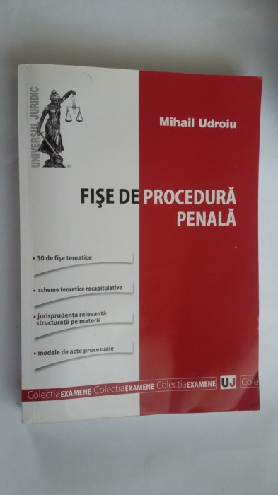 FISE DE PROCEDURA PENALA - UDROIU