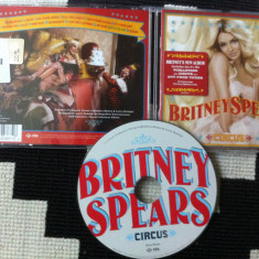 Britney Spears ‎circus 2008 cd disc album muzica euro pop funk soul dance VG+