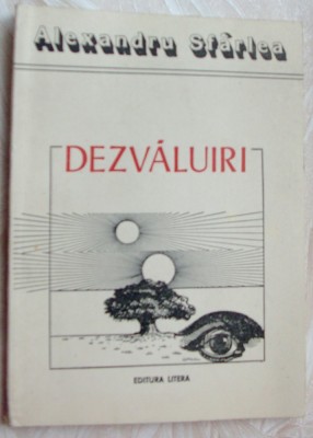 ALEXANDRU SFARLEA - DEZVALUIRI (VERSURI, 1989) [dedicatie / autograf] foto