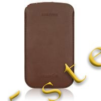 Husa Teaca Piele Samsung Galaxy S3 (EFC-1G6L) Choco-Brown Original