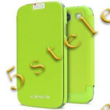 Husa Mercury Techno Flip Samsung Galaxy S3 I9300 Lime Blister, Verde, Cu clapeta