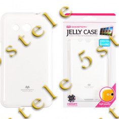 Husa Mercury Jelly Samsung G360 Galaxy Core Prime Alb Blister