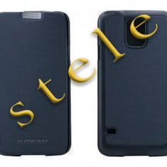 Husa Mercury Techno Flip Samsung Galaxy S5 G900 Blue Blister