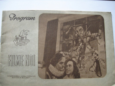 Film / Cinema - Filme noi - program (anii 50) foto