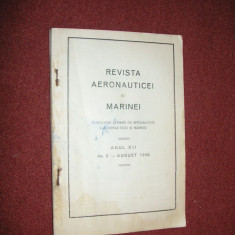 Revista aeronauticei(aeronauticii) si a marinei - anul 1939 - nr. 8